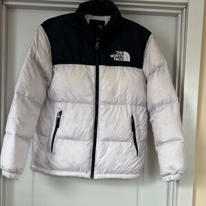 The North Face Black and Gray Puffer Jacket